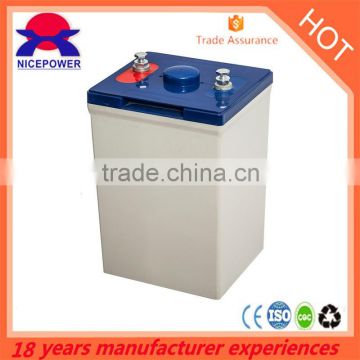 factory price 2V 300AH valve regulated gel battery for solar energy system