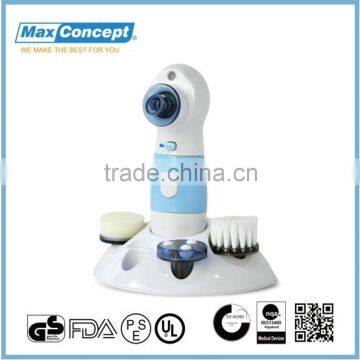 electric face clean brush 4 interchangeable heads