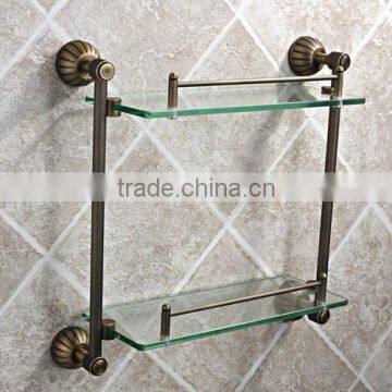 Brass Bathroom Shelves, Bronze Finish Bathroom Accessories, X16006P