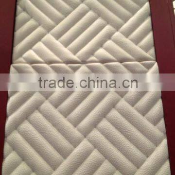 GLM Leather wall panel Interior decoration aluminum extrusion profiles wall panels New HOT products bring you new profit