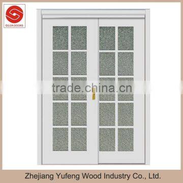 veneer wooden glass kitchen doors sliding door