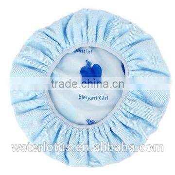 Hair Towel Type and Plain Dyed Pattern Shower Cap