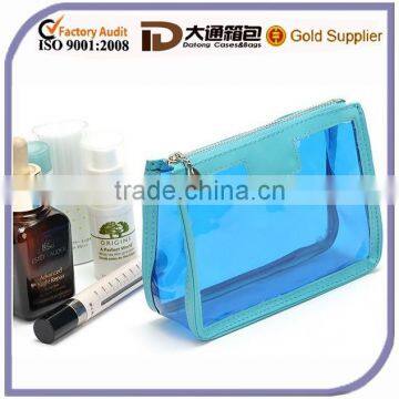 Hot Sale Cheap Clear PVC Promotional Cosmetic Bag Fashion Transparent Wash Waterproof Toiletry Bag