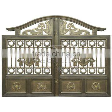 garden decoration aluminum gate door