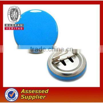 customized plastic Pin Round Badges without logo