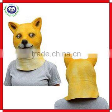 High Quality Latex Full Face Dog Mask