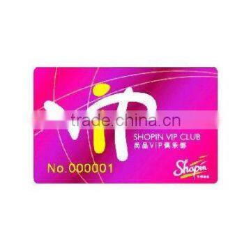 Plastic PVC Printable Shop Membership Card photo-3