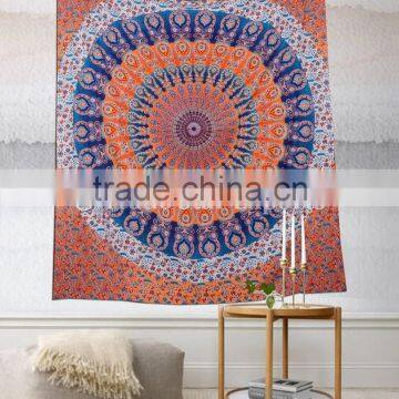 Ombre Mandala Tapestry Indian Wall Hanging Wholesale Hippie Tapestries Bohemian Bedding Queen Boho Dorm Dcor