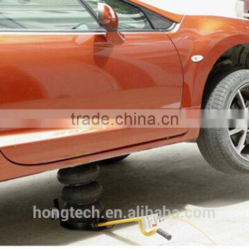 Air car jack, automatic repair air jack