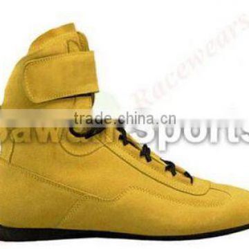 Hot sale Yellow Color Racing Boot