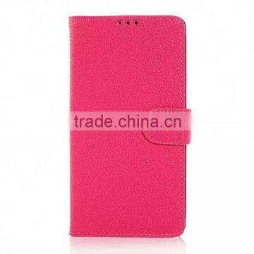 Litchi Pattern for Samsung Galaxy Note 4 PU Leather Case F-SMNOTE4LC002