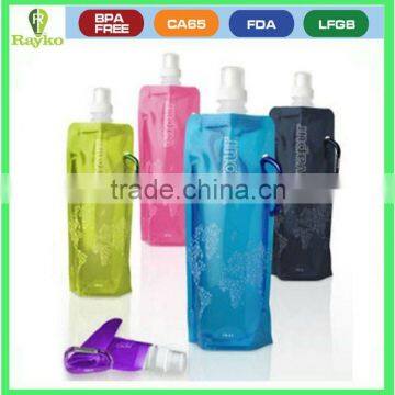 folding water bottle 500ml