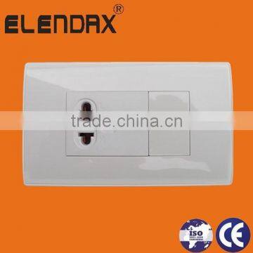 American US Grounding 3 Pins PC Wall Socket (A2009)