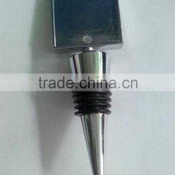 Popular Blank Square Shape Bottle Wine Stopper photo-3