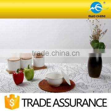 White Chafing Fine Porcelain Soup Tureen for Hotel photo-2