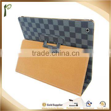 Popwide 2015 Wholesale High Quality Foldable Leather Case for Ipad, waterproof cover for pad