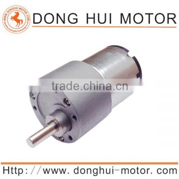 24v 6000rpm motor with 37mm 1:300 gear box for Accessory of automobile