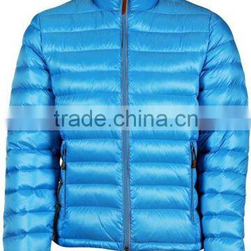 Custom high quality lightweight winter man padding jacket