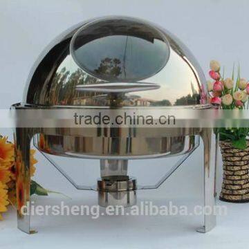 Hot Sale Round Roll Top Professional Chafing Dishes,Serving Chafing Dish