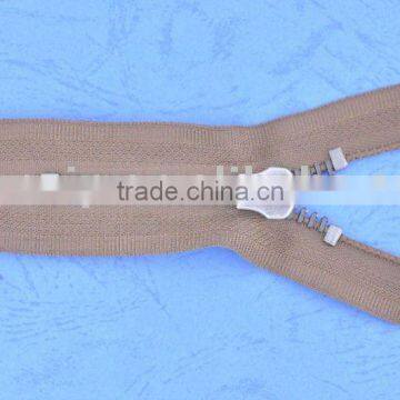 NO.5 light nickle brass zipper