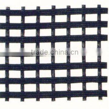6mx100m/Roll,30KN/30KN,13% Elongation PVC Coating Warp-Knitted Polyester Biaxial Geogrid