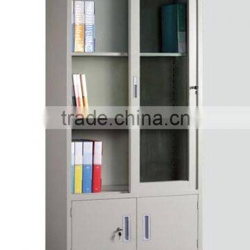 Steel storing cabinet glass door steel file cabinets glass door laboratory cabinet