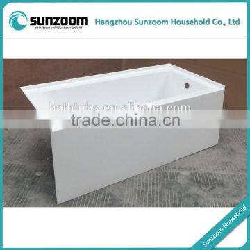 North American cUPC acrylic bathtub with skirt, removable skirt bathtub