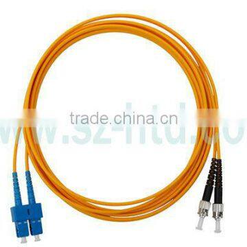 G657/G655/G652 Fiber SC/PC-ST/PC SM Duplex 3.0mm 3M Fiber Optic Patch Cord