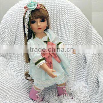 Full vinyl doll bjd handmade 18 inch sd girl doll