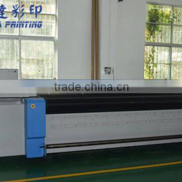 large format roll to roll printer/outdoor advertisement glass UV hybrid printer