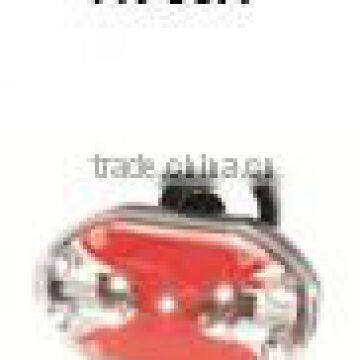 new high flux led bike rear light bicycle warning light