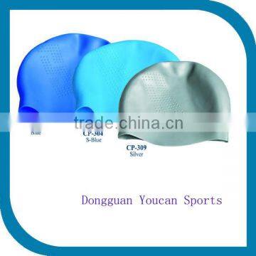 high quality comfortable 100% Silicone waterproof Swimming Cap wholesale