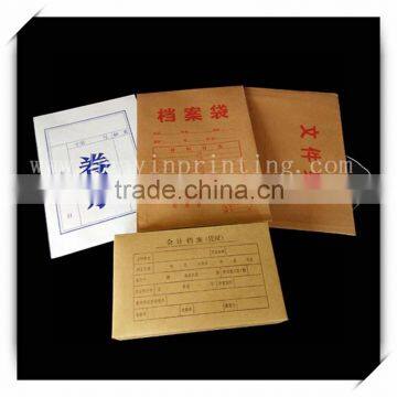 Custom business card envelope/bottom string envelope factory