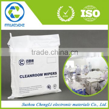 factory direct sales dust free 100% polyester Cleanroom Wiper