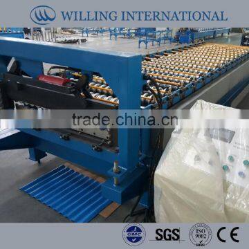 high quality corrugated roof sheet making machine/roof panel roll forming machine