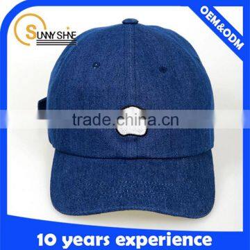 2015 New Product Custom 100% Cotton 6 Panel Baseball Cap Promotional