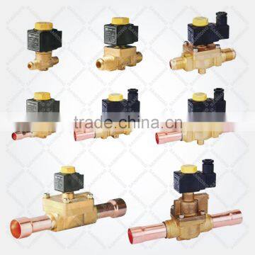 1078/9 1079/11 Diaphragm Solenoid Valve for Liquid Suction Line, Welding Solenoid Valve With 1-1/8 1-3/8 ODF Solder photo-2