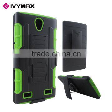 Robotic Holster Belt Clip Stand Hard Cover Case Accessories For ZTE Z955L Z958 ZMAX2 Green