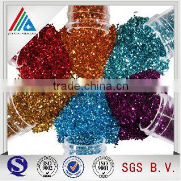Metallized PET film glitter powder for Christmas Gift Packing PET material