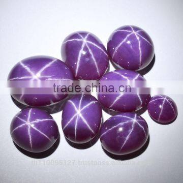 104.20 Ct Ruby Star Sapphire 6 Rays Lab Created Stone