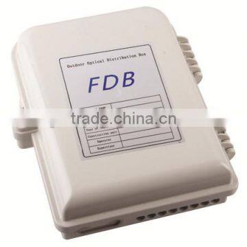 FDB Wall Mountedpole Mounted 8 Cores Waterproof Fiber Optic Distribution Box photo-2