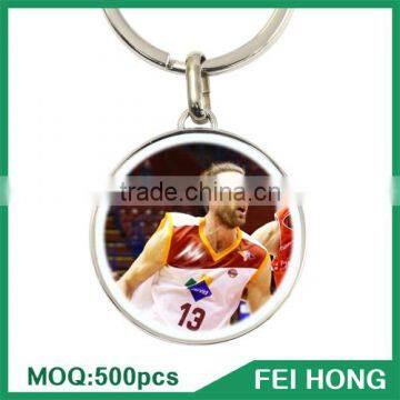 China Supplier Advertising Printed Basketball Souvenir Oem Key Holder photo-4