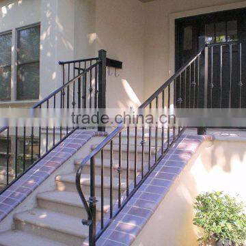 Wholesale Ornamental Outdoor Wrought Iron Stair Railing