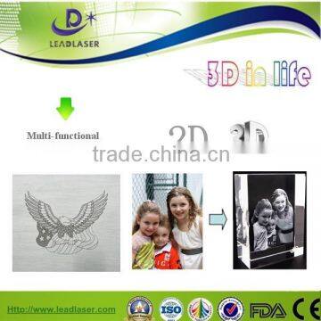 Professional 2d 3d Inner Laser Crystal Cube Photo Engraving Machine for Glass Advertisement photo-6