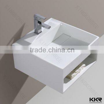 Hot style cultured marble bathroom wash basin