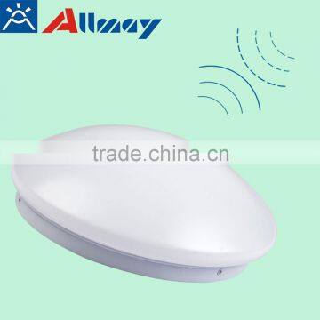 2015 NEW product AV85-265V microwave sensor led ceiling with lighting operated