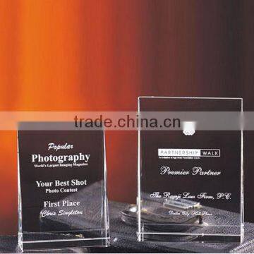 High quality fashion crystal sport award /crystal golf award trophy