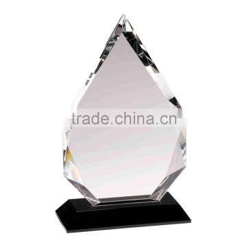 high quality crystal award plaque office gift