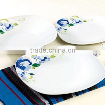 18Pcs High quality Square fine porcelain dinner sets for kitchen wares