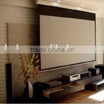 Hot Sale Business Meeting Screen Classroom Screen Ceiling Mounted Manual Screen for Home,school and Office photo-2